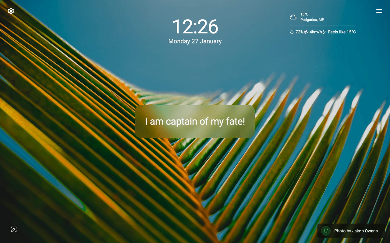 Project One: Daily Affirmations